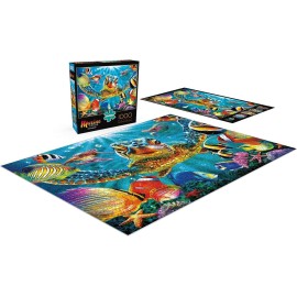 Buffalo Games - Steve Sundram - Tiny Bubbles - 1000 Piece Jigsaw Puzzle For Adults - Challenging Puzzle Perfect for Game Nights - Finished Size is 26.75 x 19.75