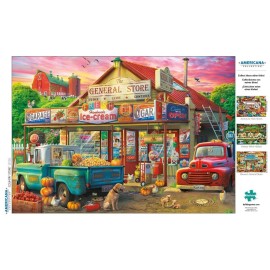 Buffalo Games - Country Store - 500 Piece Jigsaw Puzzle Multicolor, 21.25L X 15W Buffalo Games - Country Store - 500 Piece Jigsaw Puzzle Multicolor, 21.25L X 15W