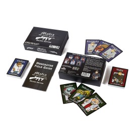 Apostrophe Games Mafia The Party Game Deluxe Edition - A Game of Lying, Bluffing and Deceit- Card Game, Adults and Teens - Board Game