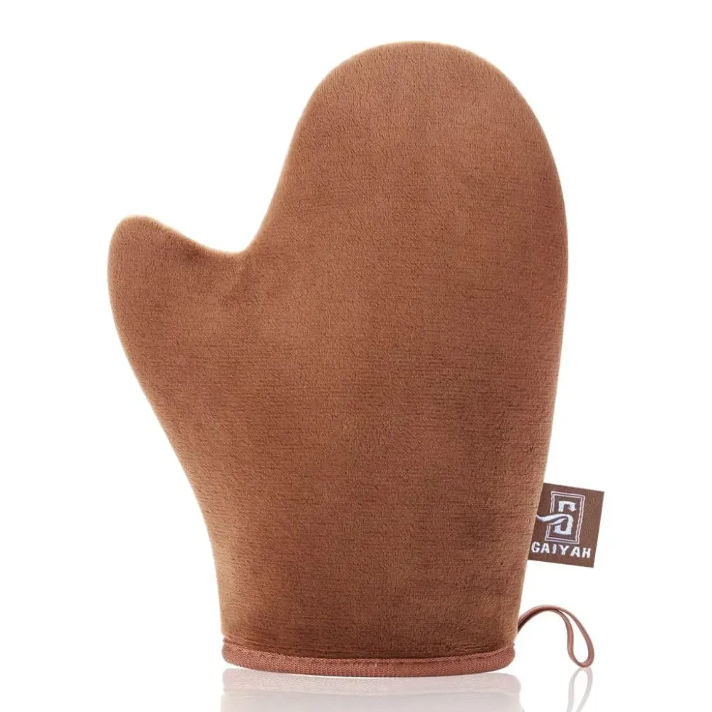 GAIYAH Self Tanning Mitt Applicator Self Tanner Mitt Applicator Tanning Mitts Self Tanner With Thumb Ultra Soft Tanning Glove For Self Tan Mitt Applicator GAIYAH Self Tanning Mitt Applicator Self Tanner Mitt Applicator Tanning Mitts Self Tanner With Thumb Ultra Soft Tanning Glove For Self Tan Mitt Applicator