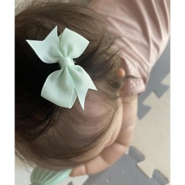 2 Baby Hair Clips Fully Lined Bows Tiny Alligator Clips for Infants and Toddlers in Pairs 2 Baby Hair Clips Fully Lined Bows Tiny Alligator Clips for Infants and Toddlers in Pairs