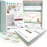 Baby Memory Book w/Keepsake Box & 30 Monthly & Baby First Milestone Stickers - Gender Neutral First Year Scrapbook Journal - Baby Photo Album for Boys