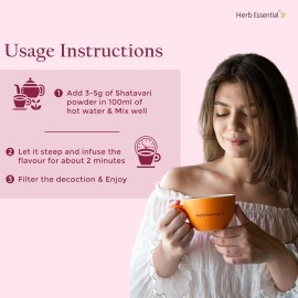 Herb Essential 3.52 Ounce 100% Natural Shatavari Powder, Asparagus Racemosus, Pure Ayurvedic Herb for Energy & Vitality, Vegan, No Preservatives, (1.76 Ounce Pack of 2) Herb Essential 3.52 Ounce 100% Natural Shatavari Powder, Asparagus Racemosus, Pure Ayurvedic Herb for Energy & Vitality, Vegan, No Preservatives, (1.76 Ounce Pack of 2)