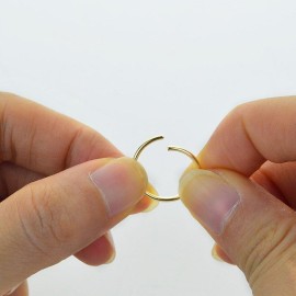 Nydotd 180 Pieces Hair Rings, Braid Rings, Loop Clips, and Hoops - 3 Colors, 2 Sizes, Women\'s Fashion Hip-Hop DIY Hair Clip Accessories for Dreadlocks Nydotd 180 Pieces Hair Rings, Braid Rings, Loop Clips, and Hoops - 3 Colors, 2 Sizes, Women\'s Fashion Hip-Hop DIY Hair Clip Accessories for Dreadlocks