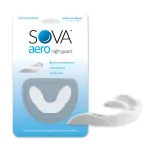 SOVA Aero Night Guard - 1.6mm Thin - Custom-Molded Fit - Protects Against Nighttime Teeth Grinding & Clenching - FSA/HSA Eligible - Odor & Taste Free - Remoldable Up to 20 Times - Non Toxic