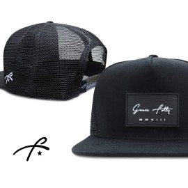 Grace Folly Trucker Hat for Men & Women. Snapback Mesh Caps (US, Alpha, One Size, One Size, Black) Grace Folly Trucker Hat for Men & Women. Snapback Mesh Caps (US, Alpha, One Size, One Size, Black)