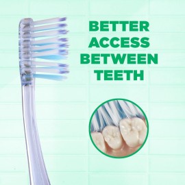 GUM Technique Deep Clean Toothbrush - Compact Head - Soft Toothbrushes for Adults with Sensitive Soft Bristles, 3ct GUM Technique Deep Clean Toothbrush - Compact Head - Soft Toothbrushes for Adults with Sensitive Soft Bristles, 3ct