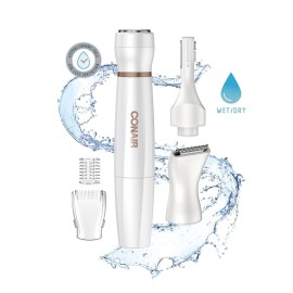 Conair All-In-1 Facial Hair Removal for Women, Cordless Electric Trimmer, Perfect for Face, Ear/Nose, Eyebrows, and Bikini Lines Conair All-In-1 Facial Hair Removal for Women, Cordless Electric Trimmer, Perfect for Face, Ear/Nose, Eyebrows, and Bikini Lines