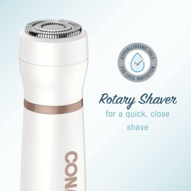 Conair All-In-1 Facial Hair Removal for Women, Cordless Electric Trimmer, Perfect for Face, Ear/Nose, Eyebrows, and Bikini Lines Conair All-In-1 Facial Hair Removal for Women, Cordless Electric Trimmer, Perfect for Face, Ear/Nose, Eyebrows, and Bikini Lines