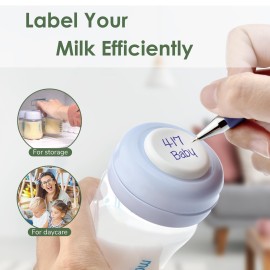 Maymom Screw Lids Aka Travel Caps with Rewritable Sealing Disc Compatible with Avent Bottle, Maymom Wide Mouth Bottles; Cap Replace Avent Natural Bottle Sealing Ring and Sealing Disc, 6pcs. (Blue) Maymom Screw Lids Aka Travel Caps with Rewritable Sealing Disc Compatible with Avent Bottle, Maymom Wide Mouth Bottles; Cap Replace Avent Natural Bottle Sealing Ring and Sealing Disc, 6pcs. (Blue)