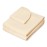 Saloniture 3-Piece Microfiber Massage Table Sheet Set - Premium Facial Bed Cover - Includes Flat and Fitted Sheets with Face Cradle Cover - Natural
