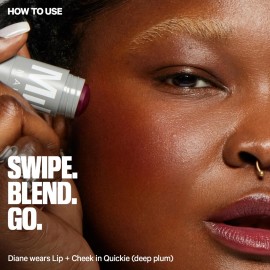 Milk Makeup Lip + Cheek Stick - Multi-Use Cream Blush + Lip Color with Mango Butter, Avocado Oil + Apricot Oil - Hydrating, Buildable, Long-Lasting, Vegan Formula - Werk, 0.21 oz Milk Makeup Lip + Cheek Stick - Multi-Use Cream Blush + Lip Color with Mango Butter, Avocado Oil + Apricot Oil - Hydrating, Buildable, Long-Lasting, Vegan Formula - Werk, 0.21 oz