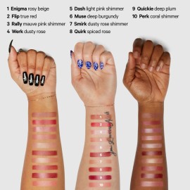 Milk Makeup Lip + Cheek Stick - Multi-Use Cream Blush + Lip Color with Mango Butter, Avocado Oil + Apricot Oil - Hydrating, Buildable, Long-Lasting, Vegan Formula - Werk, 0.21 oz Milk Makeup Lip + Cheek Stick - Multi-Use Cream Blush + Lip Color with Mango Butter, Avocado Oil + Apricot Oil - Hydrating, Buildable, Long-Lasting, Vegan Formula - Werk, 0.21 oz