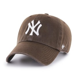 \'47 New York Yankees Adjustable Cap Clean Up MLB, Brown, One Size \'47 New York Yankees Adjustable Cap Clean Up MLB, Brown, One Size