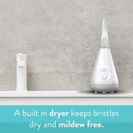 Tao Clean UV Sanitizing Sonic Toothbrush and Cleaning Station, Electric Toothbrush, Dual Speed Setting, White Tao Clean UV Sanitizing Sonic Toothbrush and Cleaning Station, Electric Toothbrush, Dual Speed Setting, White