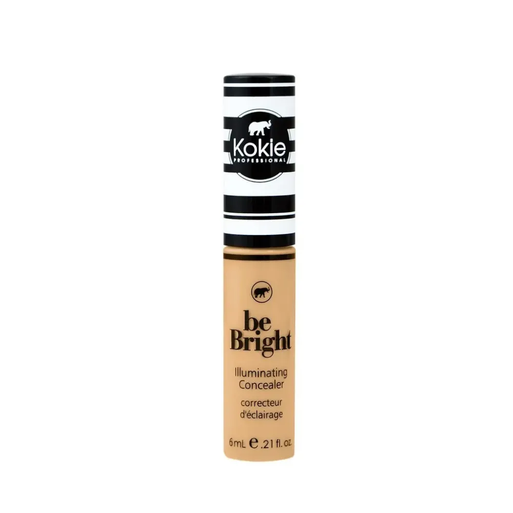 Kokie Cosmetics Be Bright - Concealor and Color Correctors, Medium Beige, 0.21 Fluid Ounce Kokie Cosmetics Be Bright - Concealor and Color Correctors, Medium Beige, 0.21 Fluid Ounce