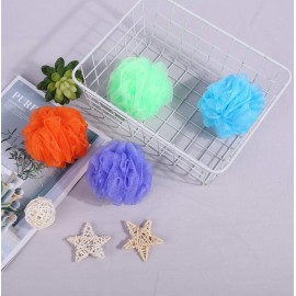 Bath Sponges, Small Size Colorful Shower Sponges Exfoliating Mesh Pouf Bath Ball Body Scrubber for Kids Pack of 8 Bath Sponges, Small Size Colorful Shower Sponges Exfoliating Mesh Pouf Bath Ball Body Scrubber for Kids Pack of 8