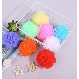 Bath Sponges, Small Size Colorful Shower Sponges Exfoliating Mesh Pouf Bath Ball Body Scrubber for Kids Pack of 8 Bath Sponges, Small Size Colorful Shower Sponges Exfoliating Mesh Pouf Bath Ball Body Scrubber for Kids Pack of 8