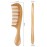 Onedor Handmade 100% Natural Green Sandalwood Hair Combs - Anti-Static Sandalwood Scent Natural Hair Detangler Wooden Comb (Wide Tooth),1 Count (Pack of 1)