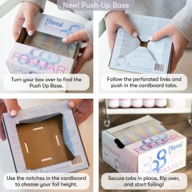 Framar Ethereal Hair Foils For Highlighting - Pop Up Hair Foil, Highlight Foils For Hair, Aluminum Foil Sheets, Salon Foils For Hair Stylist, Hair Dye Supplies, Non Slip 500 Pop Up Foil Sheets Framar Ethereal Hair Foils For Highlighting - Pop Up Hair Foil, Highlight Foils For Hair, Aluminum Foil Sheets, Salon Foils For Hair Stylist, Hair Dye Supplies, Non Slip 500 Pop Up Foil Sheets