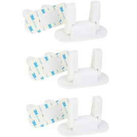 Door Lever Lock (6 Pack) Child Proof Doors & Handles, Adhesive - Child Safety by Tuut