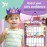 Potty Training Chart for Toddlers Girls, Unicorn Design - Sticker Chart, 4 Week Reward Chart - 213 Cute Stickers, Certificate, Instruction Booklet & Motivational Cards - Bonus Celebratory Crown