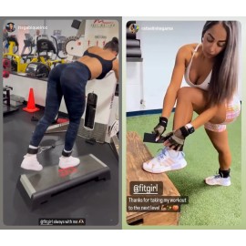 FITGIRL - Ankle Strap (Single) for Cable Machines and Resistance Bands, Work Out Cuff Attachment for Home & Gym, Glute Workouts - Kickbacks, Leg Extensions, Hip Abductors, Women Only (Mint, Single) FITGIRL - Ankle Strap (Single) for Cable Machines and Resistance Bands, Work Out Cuff Attachment for Home & Gym, Glute Workouts - Kickbacks, Leg Extensions, Hip Abductors, Women Only (Mint, Single)