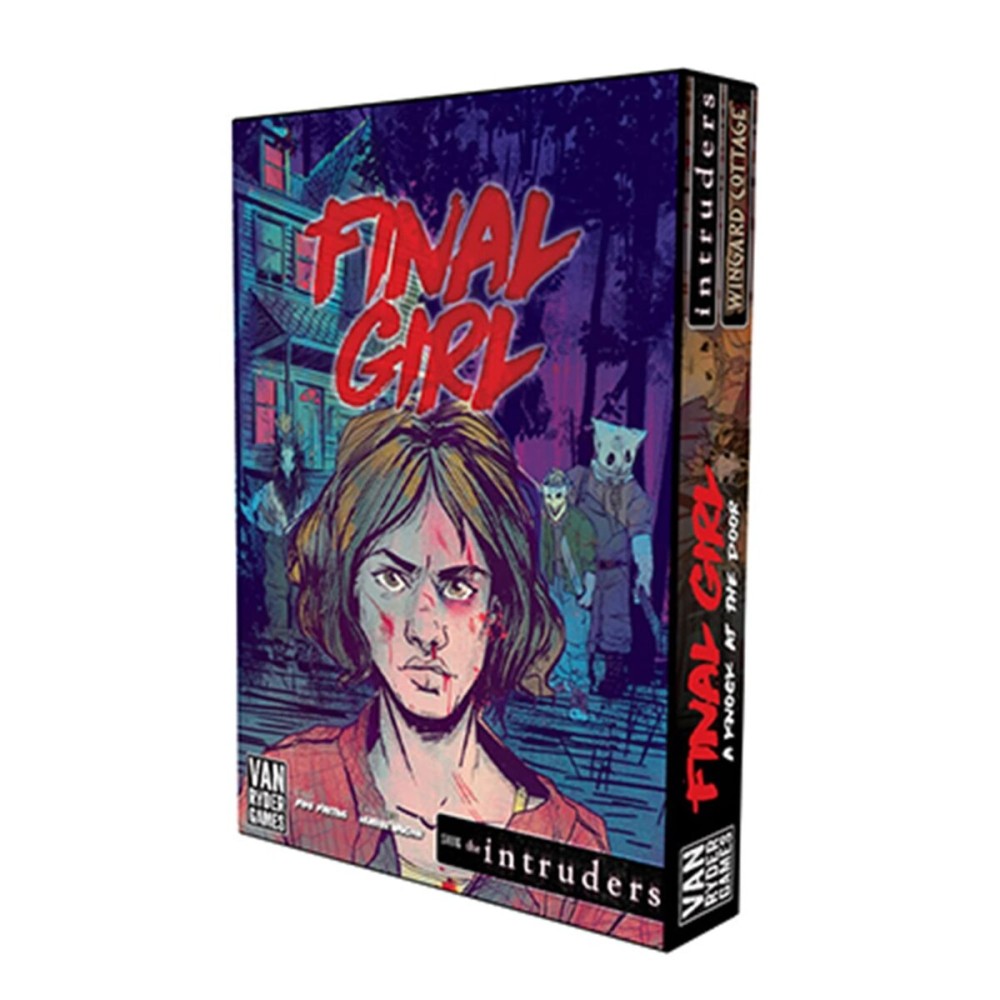 Van Ryder Games - Horror Board Game - Final Girl - A Knock at The Door, Feature Film Box, Core Box Required, Solo Play, 20-60 Mins Gameplay, Ages 14+ Van Ryder Games - Horror Board Game - Final Girl - A Knock at The Door, Feature Film Box, Core Box Required, Solo Play, 20-60 Mins Gameplay, Ages 14+