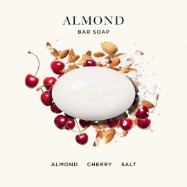 Caswell-Massey Almond Natural Bar Soap for Men & Women, Moisturizing Body Soap Bar for All Skin Types, Made with Essential Oils & Plant-Based Formula for Soft Skin, Made in USA, 5.8 oz Caswell-Massey Almond Natural Bar Soap for Men & Women, Moisturizing Body Soap Bar for All Skin Types, Made with Essential Oils & Plant-Based Formula for Soft Skin, Made in USA, 5.8 oz