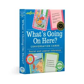 eeBoo: What\'s Going on Here? Conversation Flashcards, Develops Empathy Through Friendly Illustrations of Social Situations, Develop Social and Emotional Intelligence, for Ages 3 and up