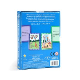 eeBoo: What\'s Going on Here? Conversation Flashcards, Develops Empathy Through Friendly Illustrations of Social Situations, Develop Social and Emotional Intelligence, for Ages 3 and up eeBoo: What\'s Going on Here? Conversation Flashcards, Develops Empathy Through Friendly Illustrations of Social Situations, Develop Social and Emotional Intelligence, for Ages 3 and up
