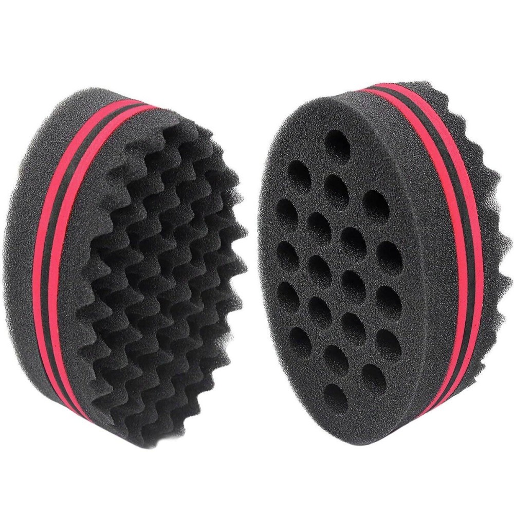AIR&TREE Magic Barber Sponge Brush for Waves, Dreadlocks, Coils, and Afro Curls - Hair Care Tool with 7 & 16 mm Diameters (1 PCS) AIR&TREE Magic Barber Sponge Brush for Waves, Dreadlocks, Coils, and Afro Curls - Hair Care Tool with 7 & 16 mm Diameters (1 PCS)