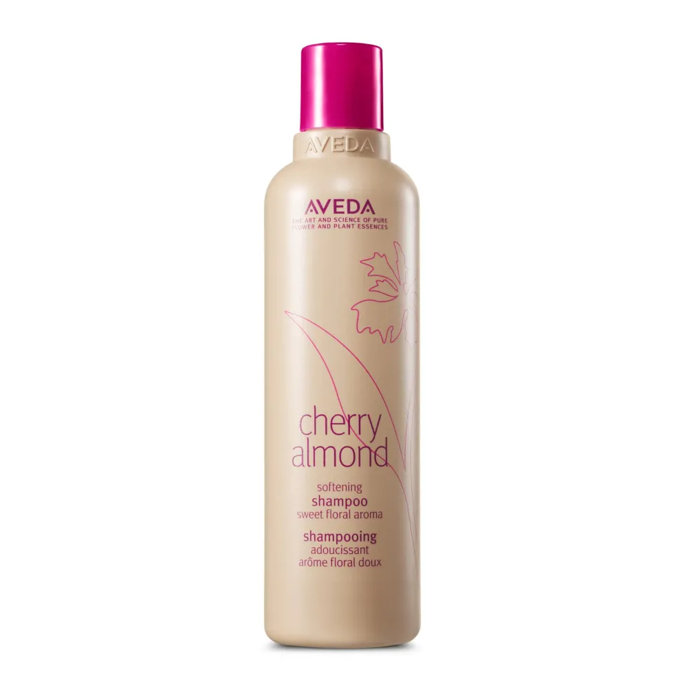 Aveda Cherry Almond Softening Shampoo | Gentle Daily Shampoo | for Normal to Dry Hair | 97% Naturally Derived* | Silicone Free | Iconic Cherry Almond Aroma of Tonka, Orange, Ylang Ylang, 8.5 Fl Oz Aveda Cherry Almond Softening Shampoo | Gentle Daily Shampoo | for Normal to Dry Hair | 97% Naturally Derived* | Silicone Free | Iconic Cherry Almond Aroma of Tonka, Orange, Ylang Ylang, 8.5 Fl Oz