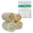 pisdoplop 4 Natural Loofah Exfoliating Body Sponge Scrubber for Skin Care in Bath Spa Shower Pack of 4