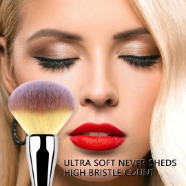 Foundation Brush,Daubigny Large Powder Brush Flat Arched Premium Durable Kabuki Makeup Brush Perfect For Blending Liquid,Cream and Flawless Powder,Buffing, Blending,Concealer  Foundation Brush,Daubigny Large Powder Brush Flat Arched Premium Durable Kabuki Makeup Brush Perfect For Blending Liquid,Cream and Flawless Powder,Buffing, Blending,Concealer