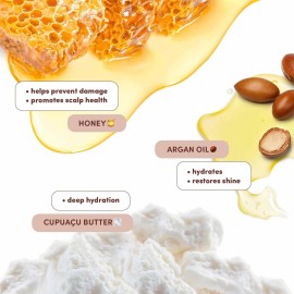 Mizani Moisture Fusion Intense Moisturizing Mask - Restores Hydration in Natural Curls & Coils, Deeply Nourishes & Moisturizes, With Argan Oil & Honey, Anti-Frizz, 16.9 Fl Oz Mizani Moisture Fusion Intense Moisturizing Mask - Restores Hydration in Natural Curls & Coils, Deeply Nourishes & Moisturizes, With Argan Oil & Honey, Anti-Frizz, 16.9 Fl Oz