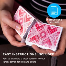 Brybelly Nertz Card Game 12 Decks of Standard 3.5 x 2.5 Wide Poker Cards - Playing Cards 12 Pack for Dutch Blitz Card Game with 12 Unique Colors Brybelly Nertz Card Game 12 Decks of Standard 3.5 x 2.5 Wide Poker Cards - Playing Cards 12 Pack for Dutch Blitz Card Game with 12 Unique Colors