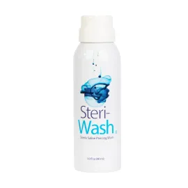 Steri-Wash Aftercare Piercing Spray 3 oz Steri-Wash Aftercare Piercing Spray 3 oz