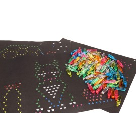 Lite-Brite Peg and Template Refill Pack, Light Up Drawing Board Accessories, LED Pegs with Colors, Toys for Creative Play, Light Toys for Kids Aged 4 + Lite-Brite Peg and Template Refill Pack, Light Up Drawing Board Accessories, LED Pegs with Colors, Toys for Creative Play, Light Toys for Kids Aged 4 +