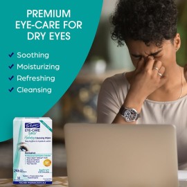 Dr. Fischer Tea Tree Eyelid Wipes - Gentle Eye Wipes for Everyday Eye Cleansing and Hypoallergenic Makeup Remover Dr. Fischer Tea Tree Eyelid Wipes - Gentle Eye Wipes for Everyday Eye Cleansing and Hypoallergenic Makeup Remover