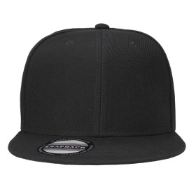 Falari Snapback Hat Cap Hip Hop Style Flat Bill Blank Solid Color Adjustable Size G201-01-Black Falari Snapback Hat Cap Hip Hop Style Flat Bill Blank Solid Color Adjustable Size G201-01-Black
