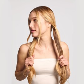 Kitsch Spiral Hair Ties for Women - Creaseless and Dent-free Coil Hair Ties No Damage, Phone Cord Coils | Made of Flexible and Durable Plastic | Ideal for Daily Use - Brunette, 8pcs