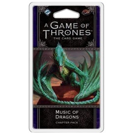 A Game of Thrones LCG Second Edition: Music Of Dragons EXPANSION CHAPTER PACK | Strategy Board Game | A Living Card Game By Fantasy Flight Games
