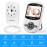 ANMEATE Video Baby Monitor with Digital Camera, Digital 2.4Ghz Wireless Video Monitor with Temperature Monitor, 960ft Transmission Range, 2-Way Talk, Night Vision, High Capacity Battery1 Camera