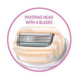 INTUITION Schick Razors for Women Variety Pack with 1 Razor Handle & 4 Intuition Razor Blades Refill | Shaving Kit Women, Girls Shaving Kit Beginners, Razor Gift Set for Women, Razor Starter Kit INTUITION Schick Razors for Women Variety Pack with 1 Razor Handle & 4 Intuition Razor Blades Refill | Shaving Kit Women, Girls Shaving Kit Beginners, Razor Gift Set for Women, Razor Starter Kit