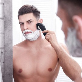 Hatteker Electric Shaver Rotary Razor Men Cordless Beard Trimmer Pop-Trimmer Waterproof Hatteker Electric Shaver Rotary Razor Men Cordless Beard Trimmer Pop-Trimmer Waterproof