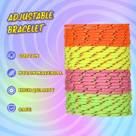 Bedwina Friendship Bracelets for Kids - (Pack of 144) Neon Adjustable Woven Rope Friendship Bracelets Bulk for Girls and Boys - Classroom Prizes for Kids Birthday Party Favors & Goodie Bag Stuffers Bedwina Friendship Bracelets for Kids - (Pack of 144) Neon Adjustable Woven Rope Friendship Bracelets Bulk for Girls and Boys - Classroom Prizes for Kids Birthday Party Favors & Goodie Bag Stuffers