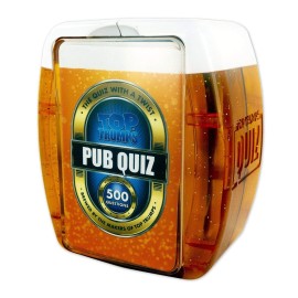 Top Trumps Pub Quiz Trivia Game, 500 questions to test your knowledge and memory on Sports, Music, Film, TV, Science and General Knowledge, gift for ages 8 plus