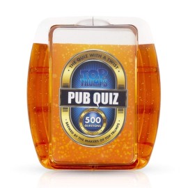 Top Trumps Pub Quiz Trivia Game, 500 questions to test your knowledge and memory on Sports, Music, Film, TV, Science and General Knowledge, gift for ages 8 plus Top Trumps Pub Quiz Trivia Game, 500 questions to test your knowledge and memory on Sports, Music, Film, TV, Science and General Knowledge, gift for ages 8 plus