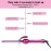 iGutech 9mm Curling Iron Hair Curler,3/8 Inch Small Barrel Curling Iron Ceramic for Long & Short Hair